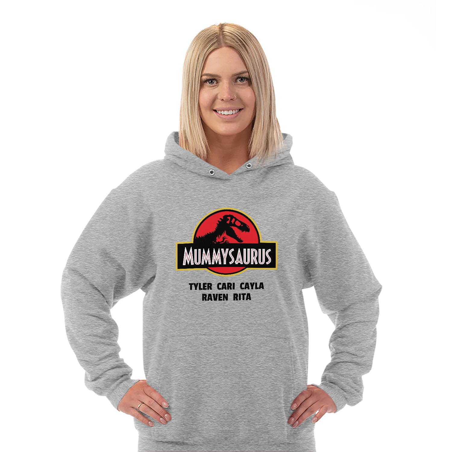 Mummysaurus Personalized Hoodie