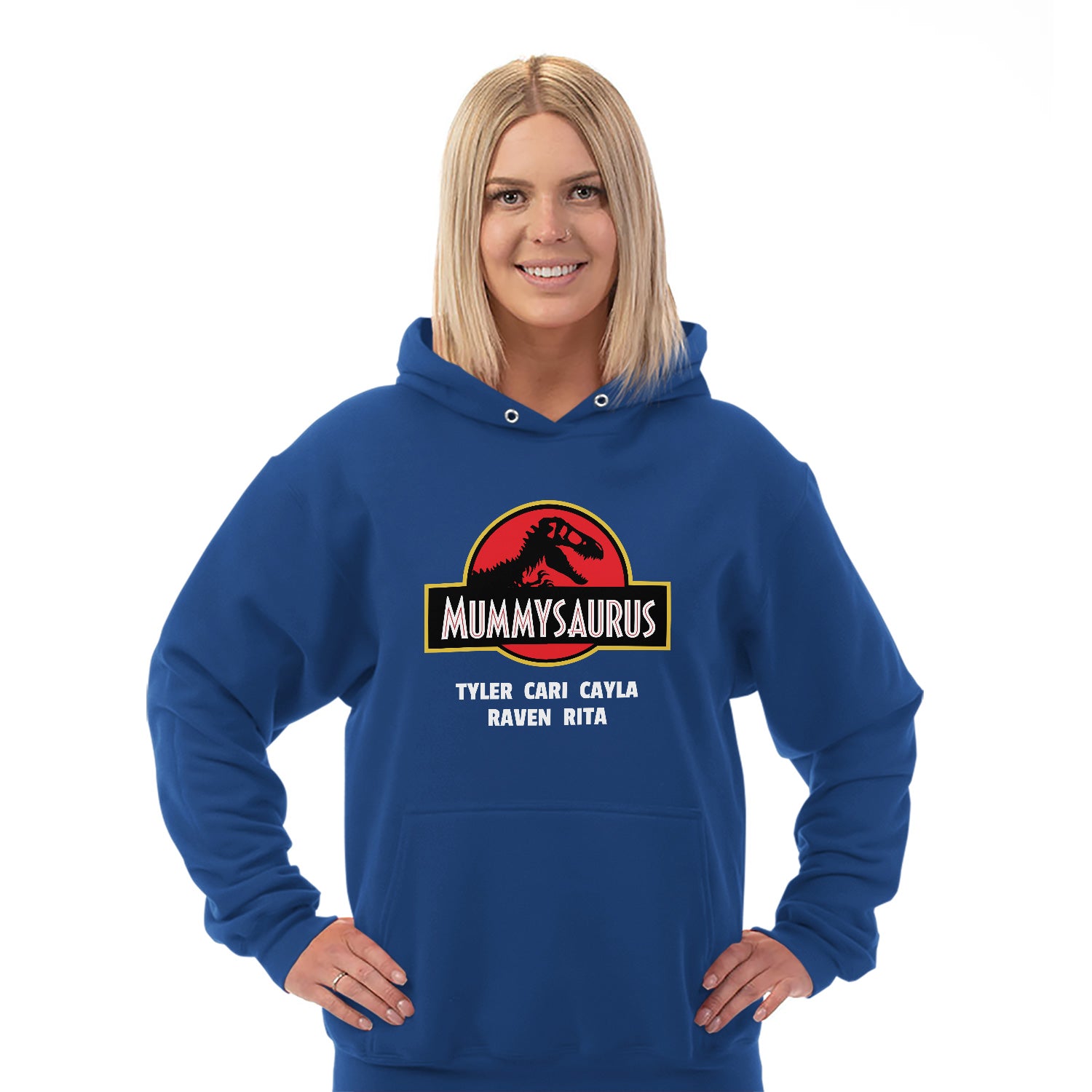 Mummysaurus Personalized Hoodie