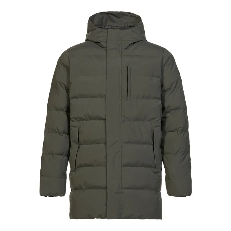 Musto Marina Mens Waterproof Quilted Parka Jacket - Field Green