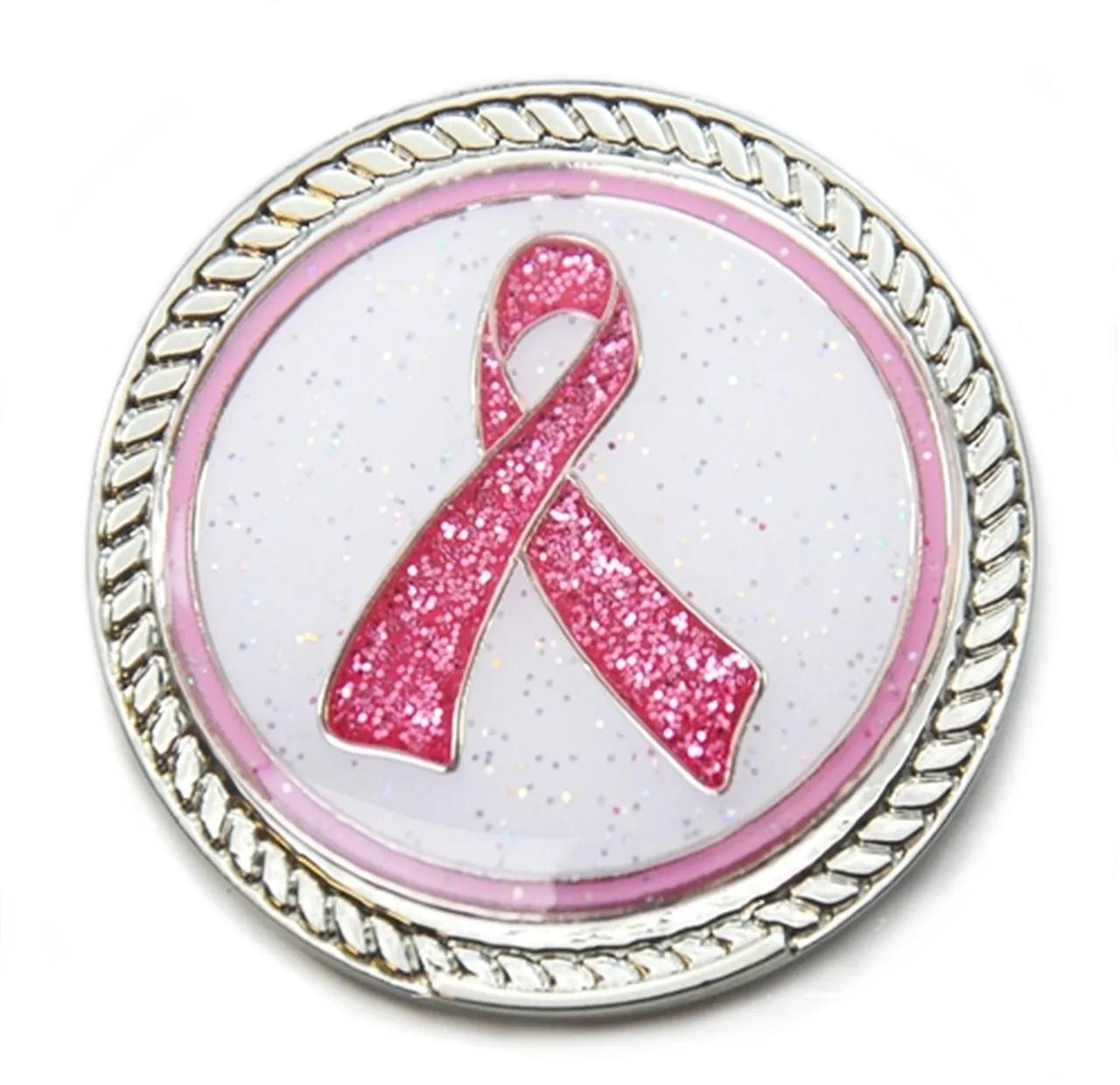 Navika Kicks Candy Shoe Ball Marker Pink Ribbon