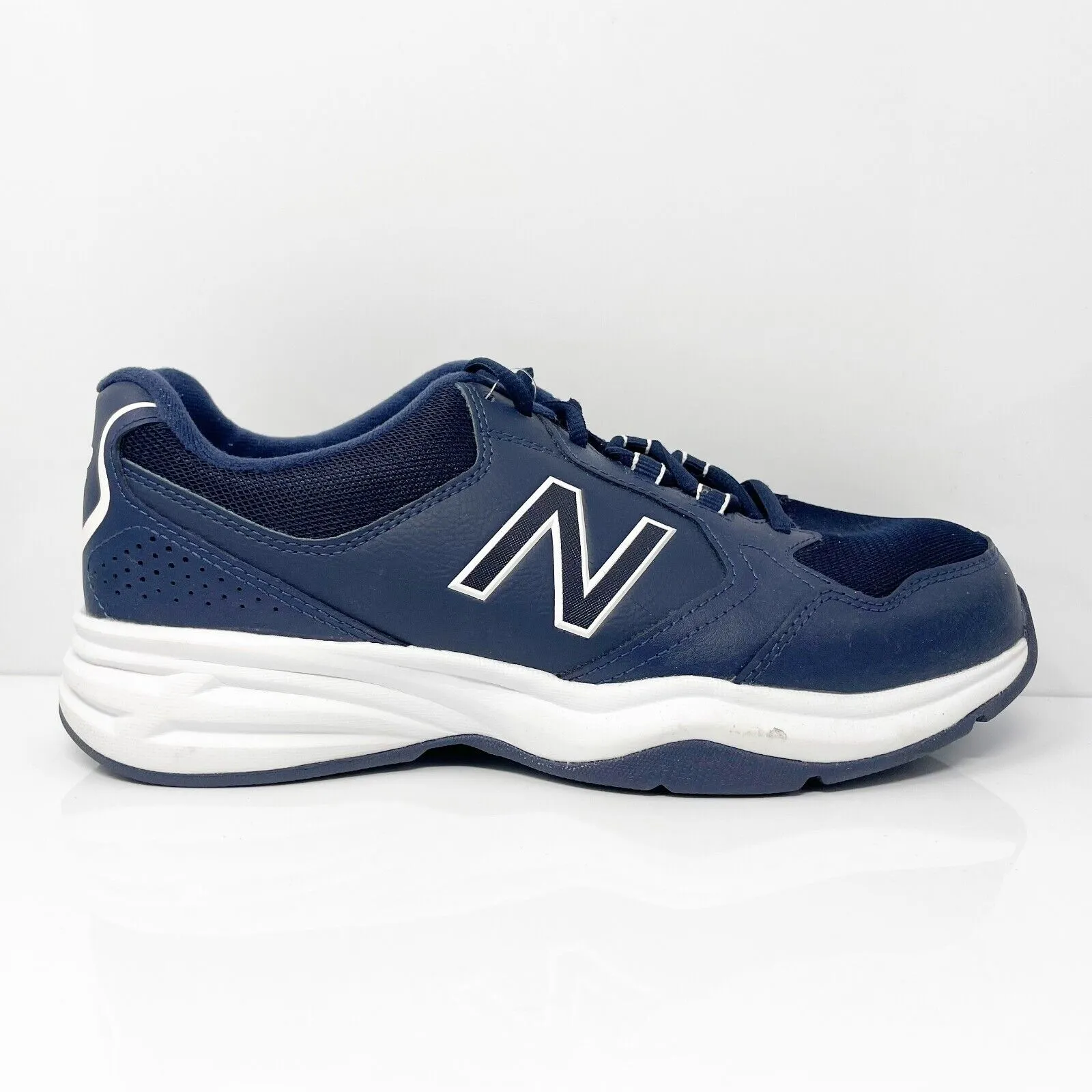 New Balance Mens 411 V1 MA411LB1 Blue Running Shoes Sneakers Size 9.5 4E