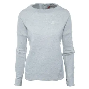 Nike Tech Fleece Mesh Crew Womens Style : 725852