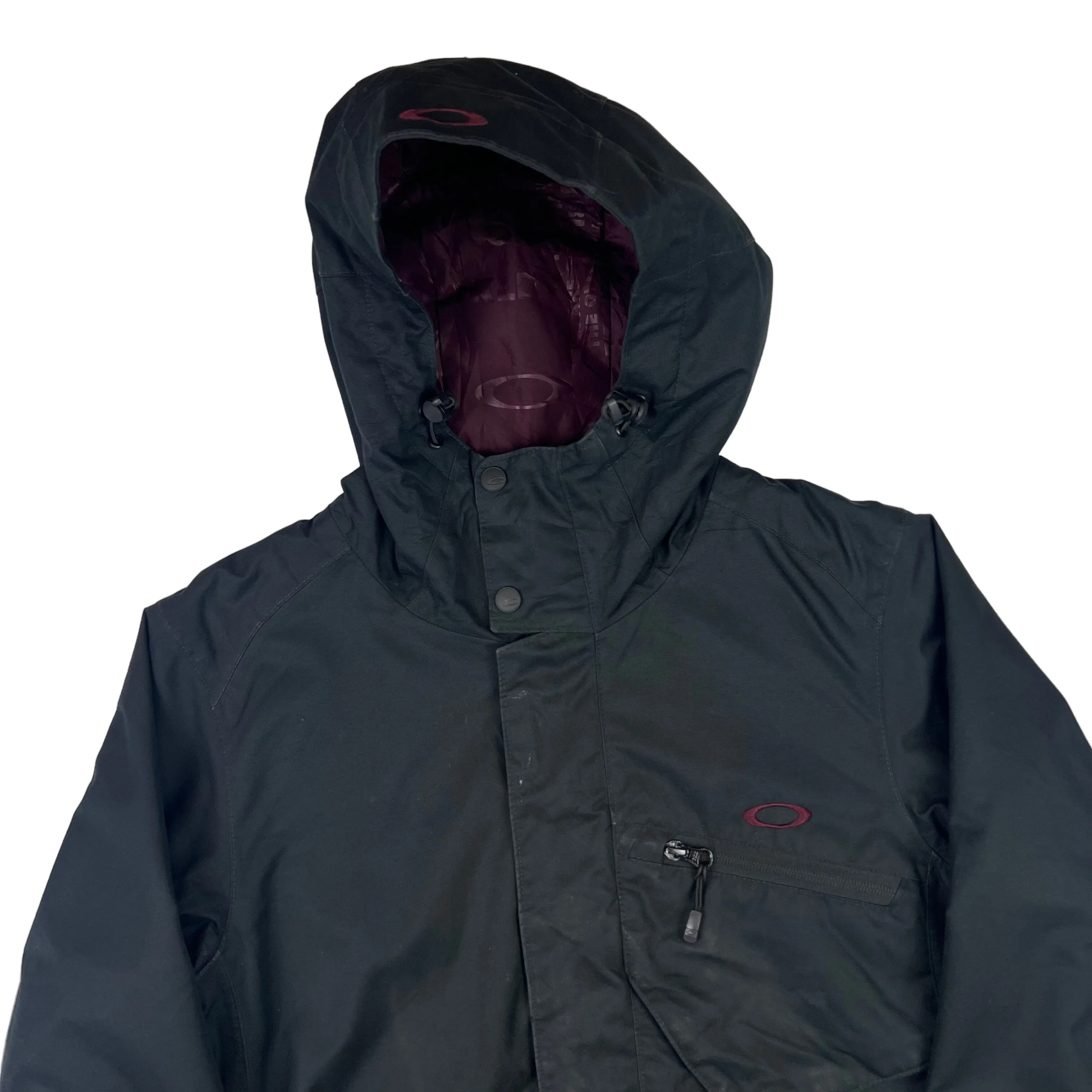 Oakley MultiPocket Ventilated Black Parka Jacket