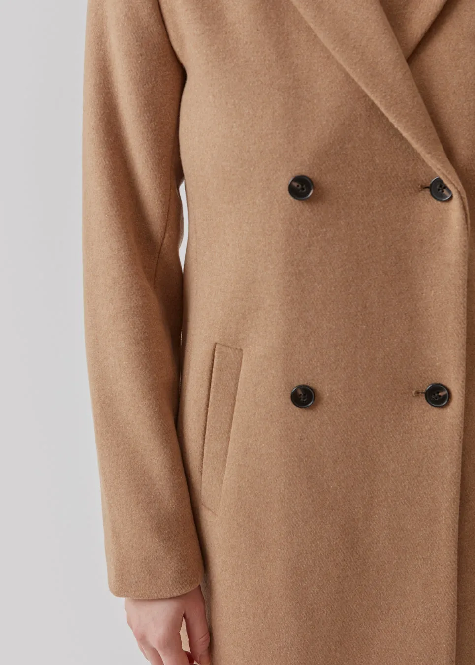 Odelia coat - Brown Sugar