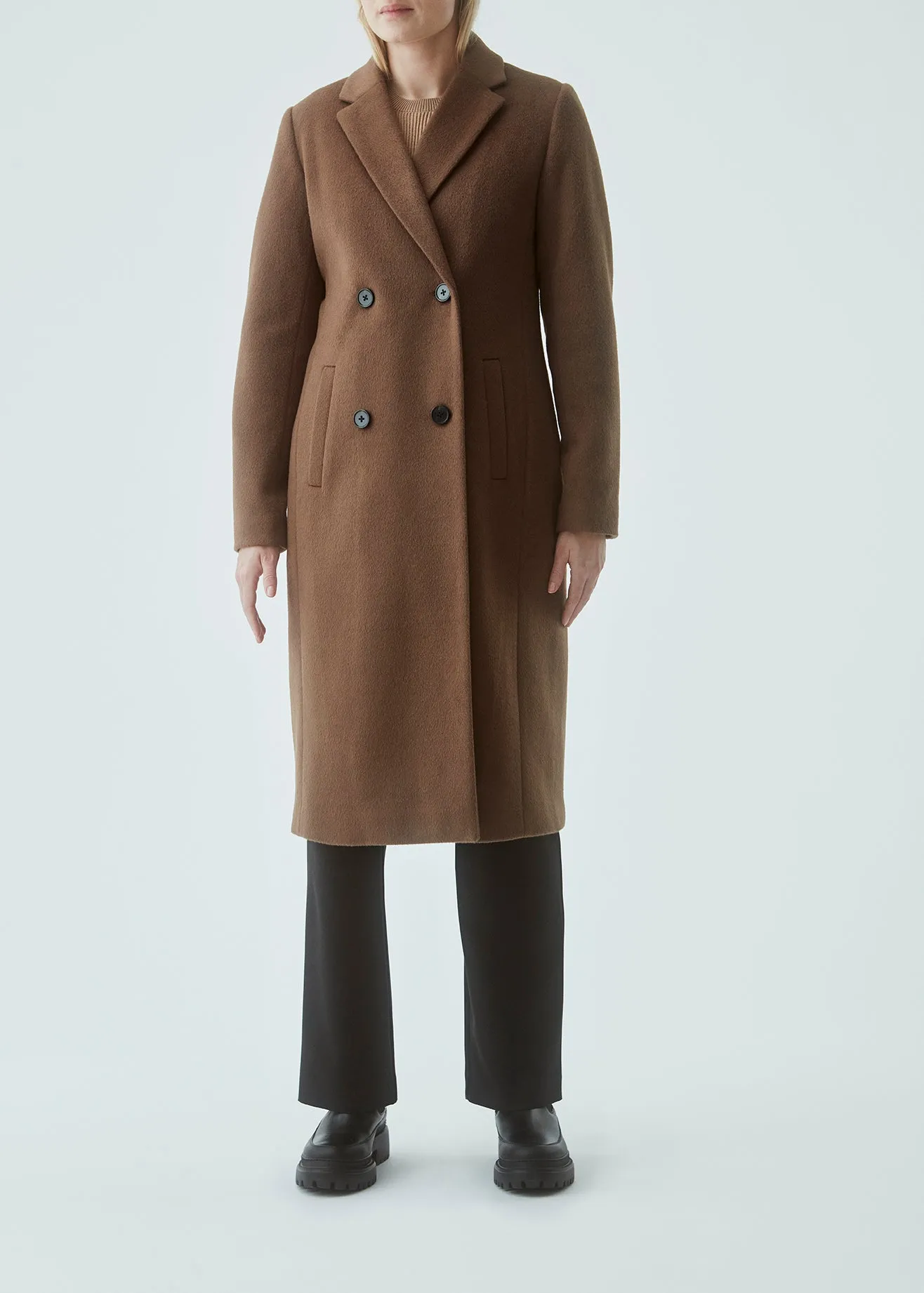 Odelia long coat - Sienna