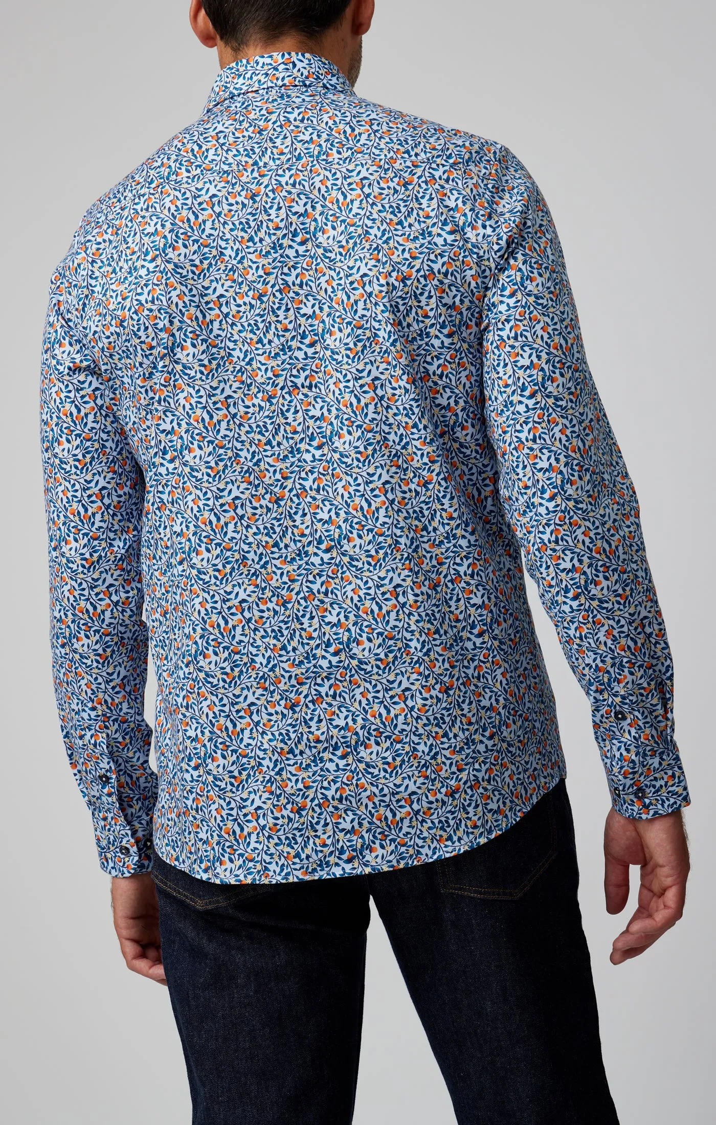 ORANGE TREE LONG SLEEVE SHIRT