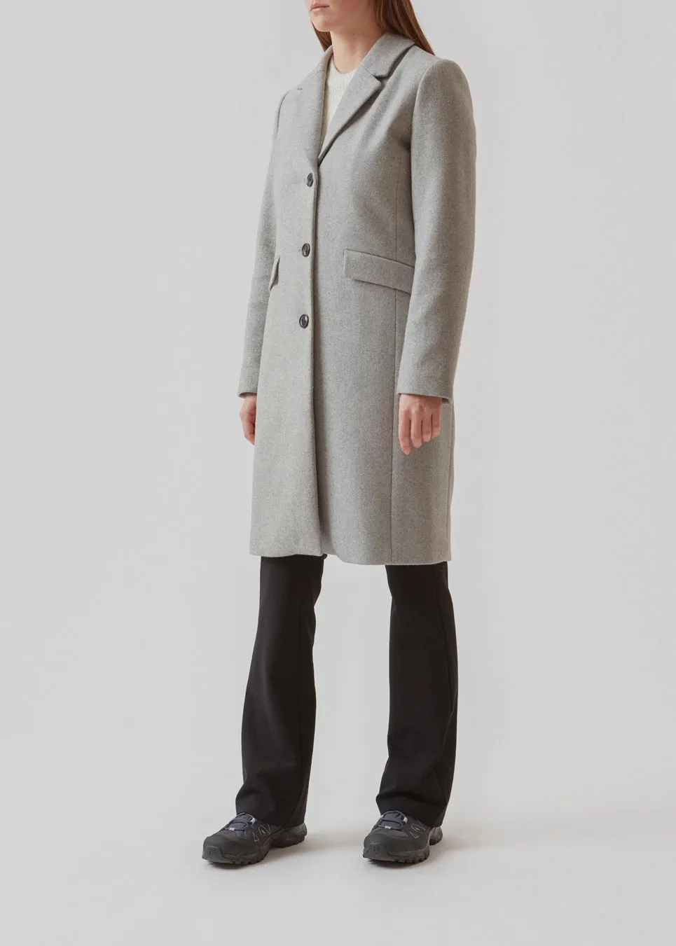 Pamela coat - Grey Melange