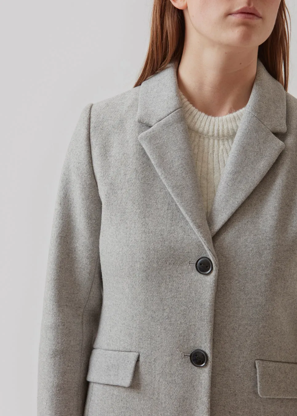 Pamela coat - Grey Melange