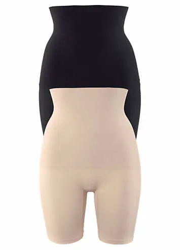 Petite Fleur Pack of 2 Shapewear Pants | Grattan