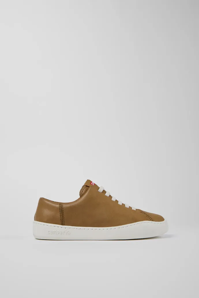 Peu Touring Brown Leather Sneaker for Women