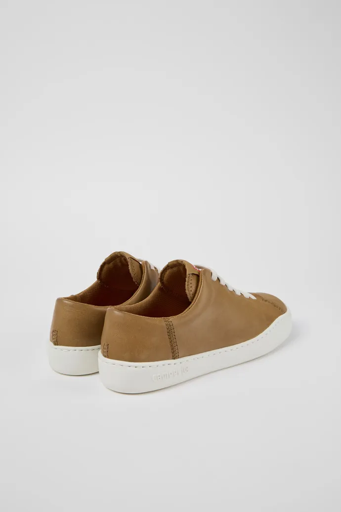 Peu Touring Brown Leather Sneaker for Women