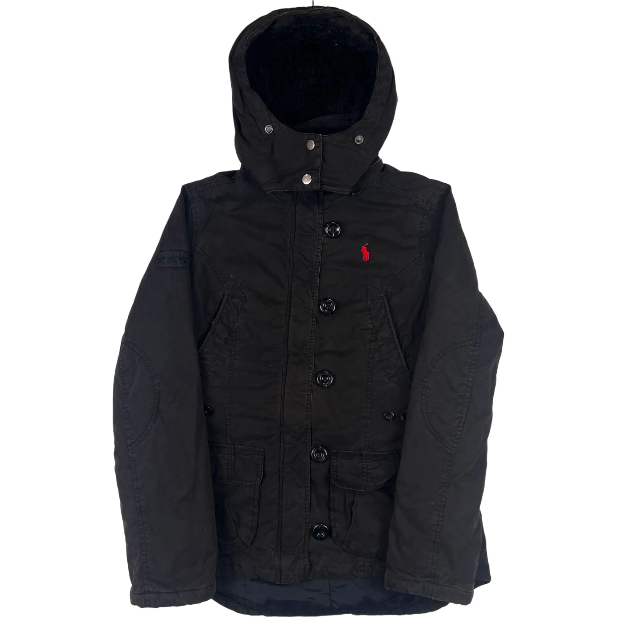 Polo Ralph Lauren Hooded Parka Jacket Black