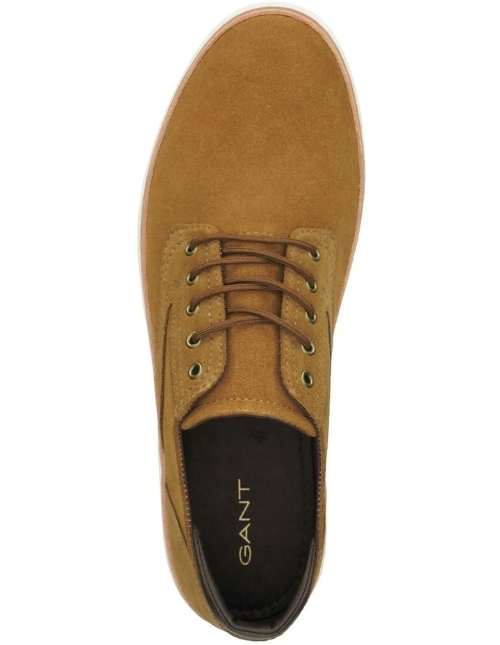 Prepville Suede Sneaker in Tobacco Brown