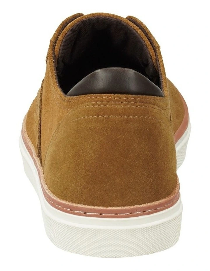 Prepville Suede Sneaker in Tobacco Brown