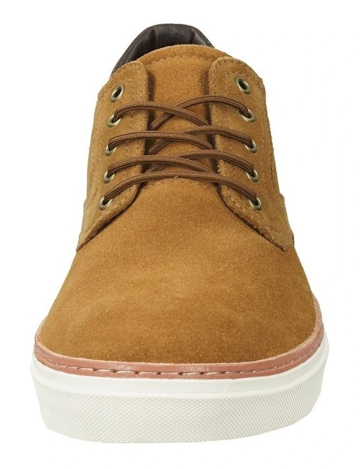 Prepville Suede Sneaker in Tobacco Brown