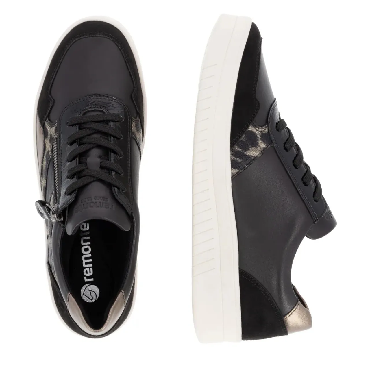 Remonte D0J04-03 Black Low Sneaker