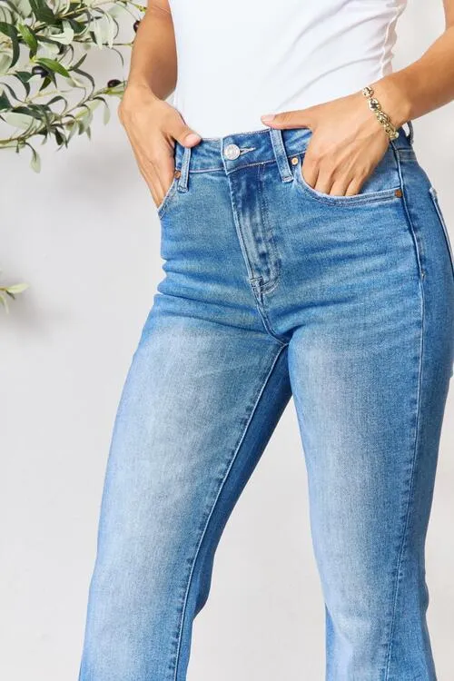 Rylee Slit Flare Jeans