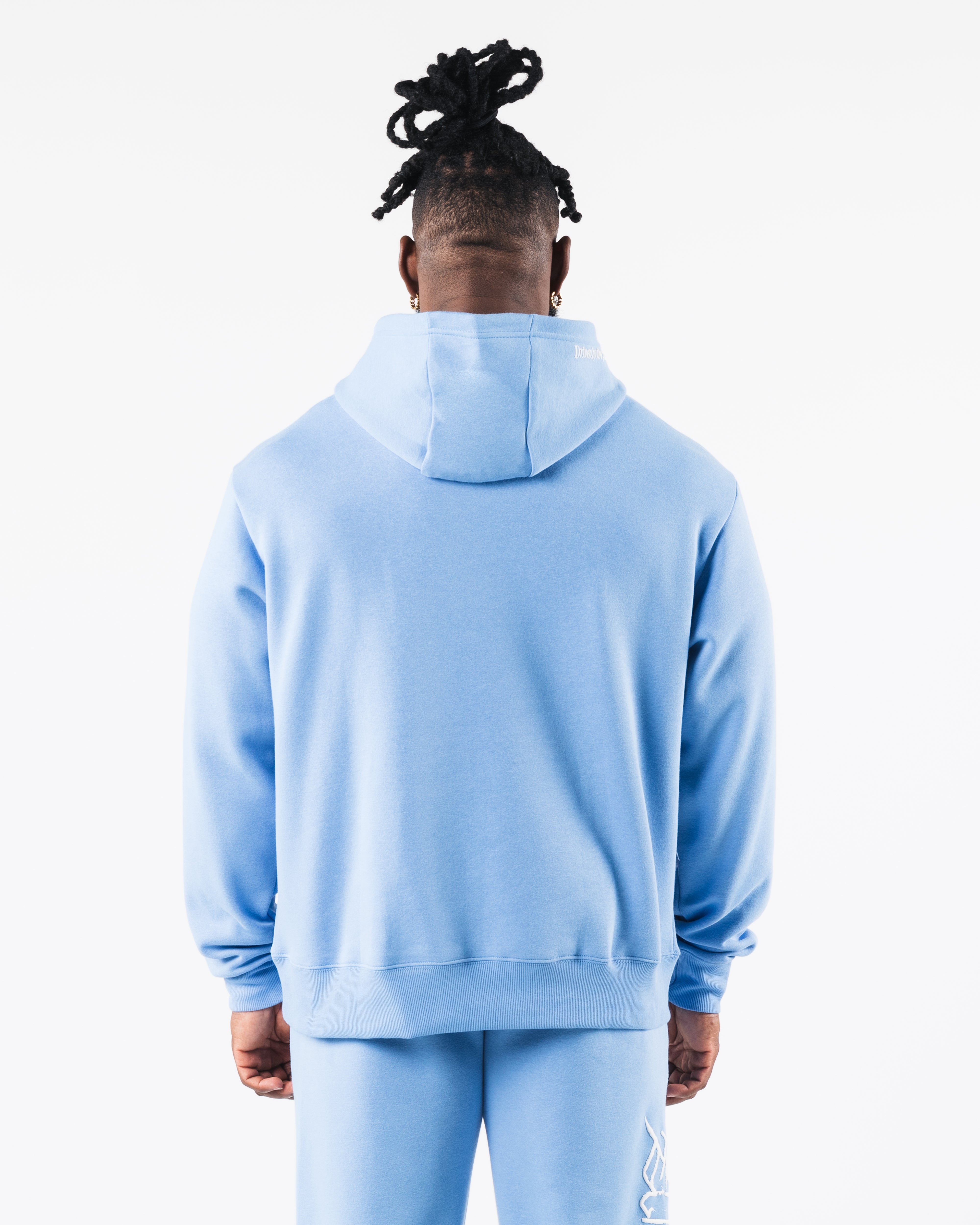 Script Hoodie - Blue