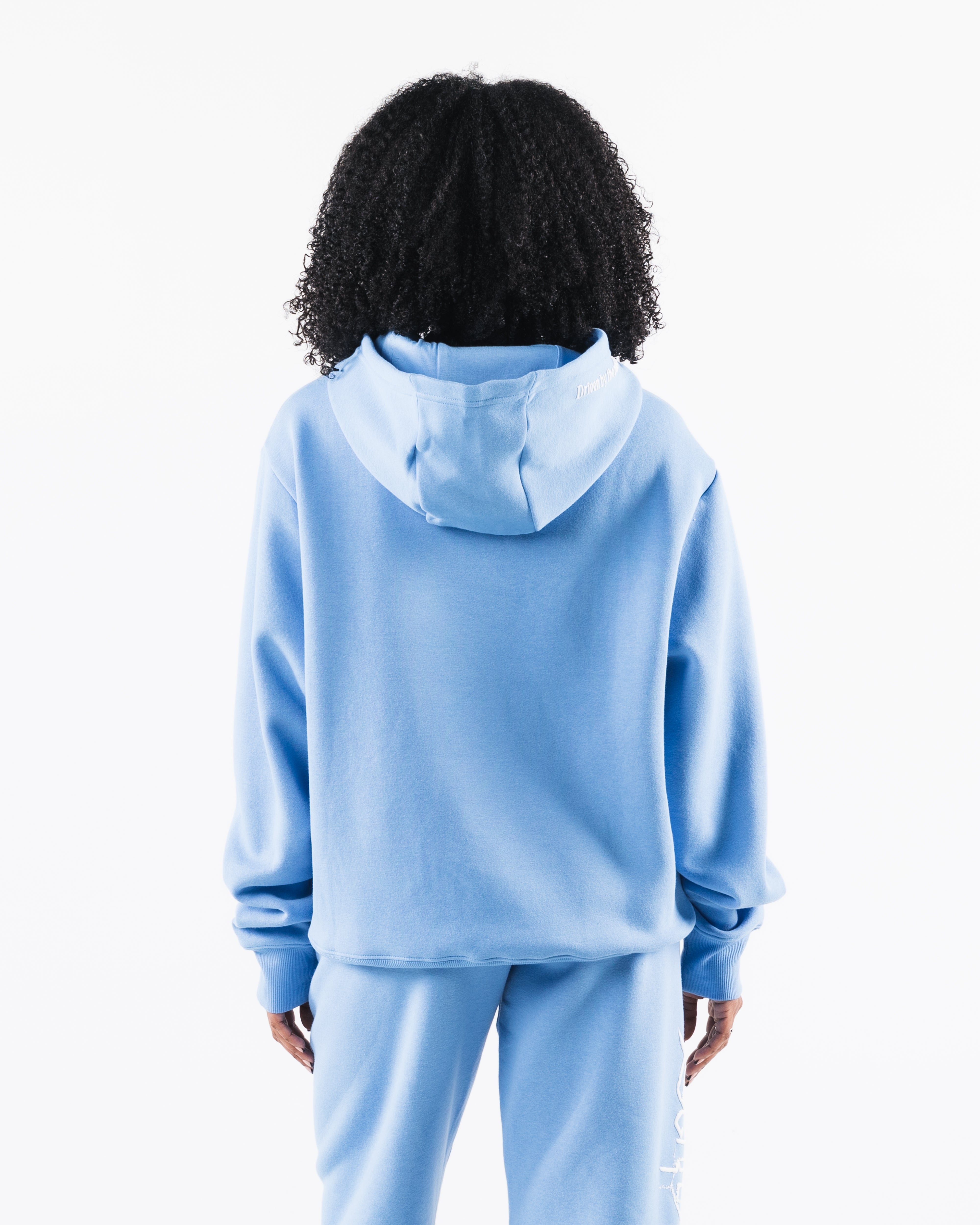 Script Hoodie - Blue