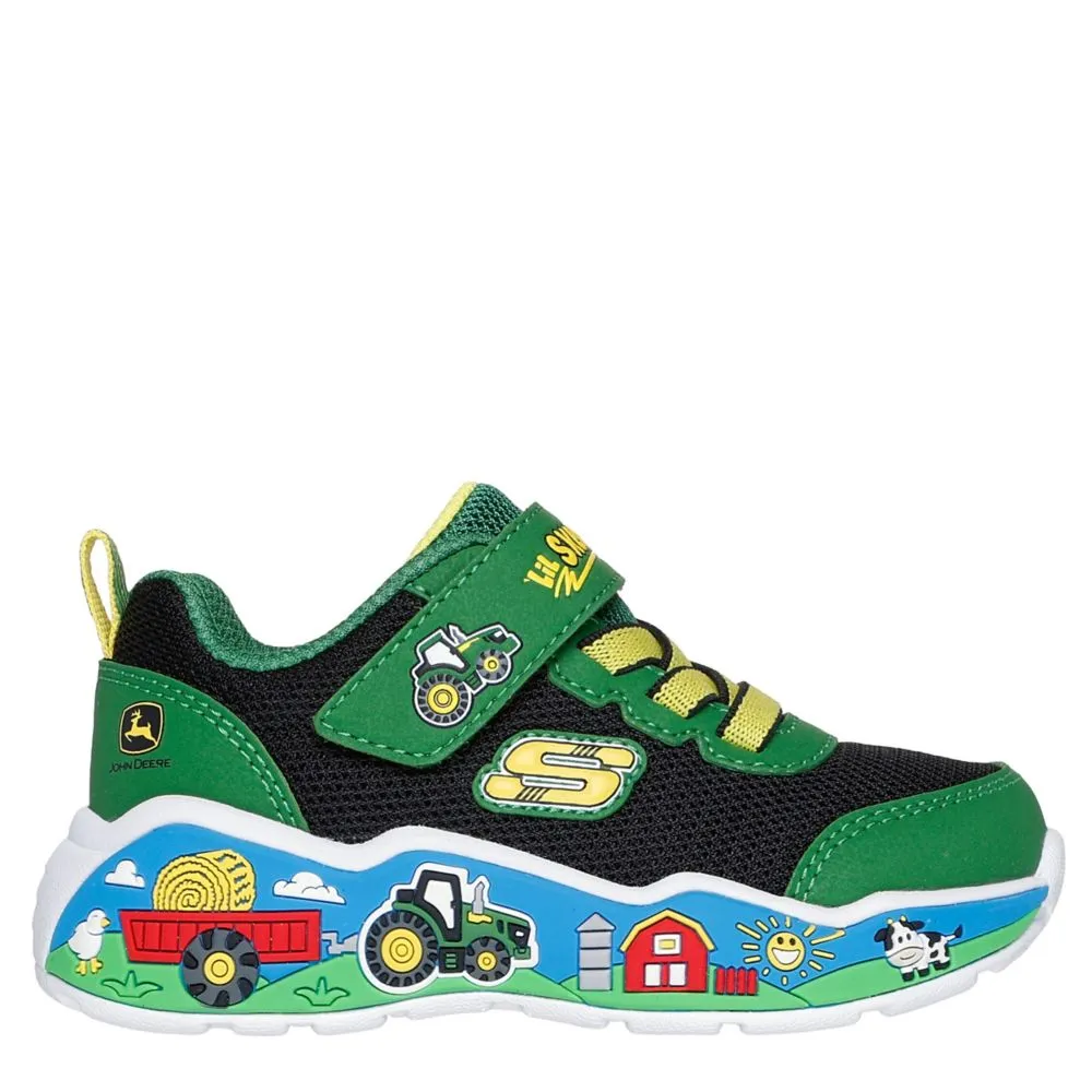 SKECHERS  BOYS TODDLER PLAY SCENE JOHN DEERE SNEAKER