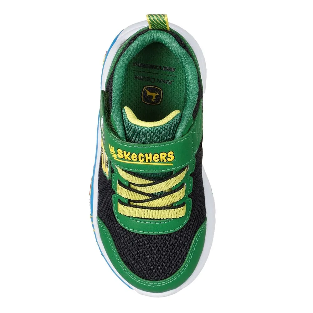 SKECHERS  BOYS TODDLER PLAY SCENE JOHN DEERE SNEAKER