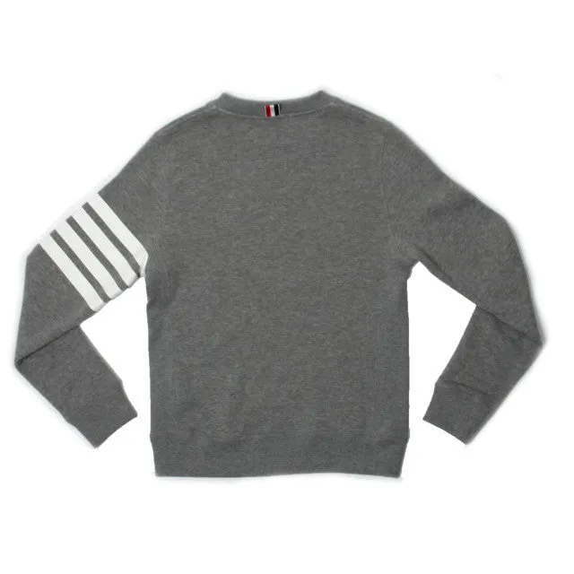 Sleeve Stripes Crew Sweater