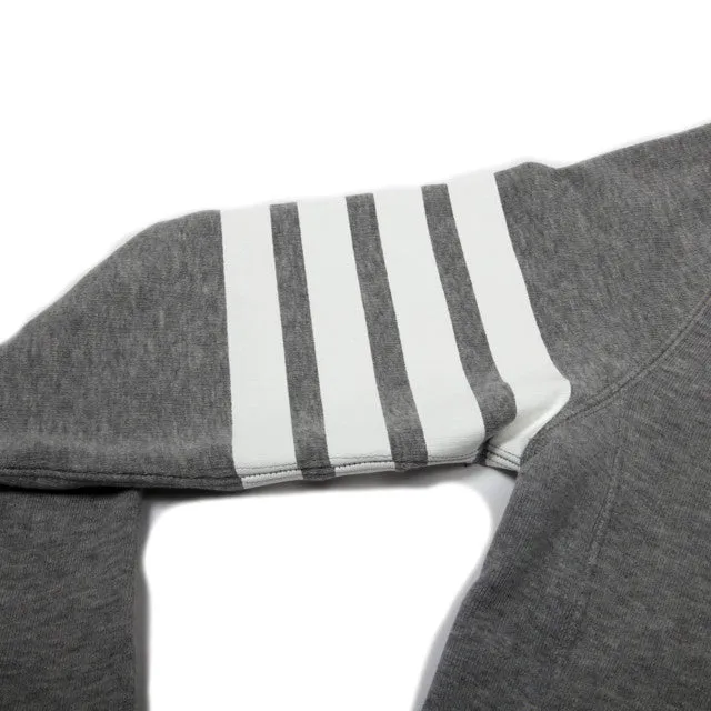 Sleeve Stripes Crew Sweater