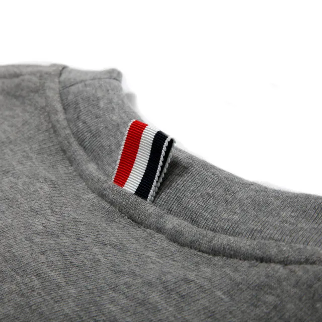 Sleeve Stripes Crew Sweater