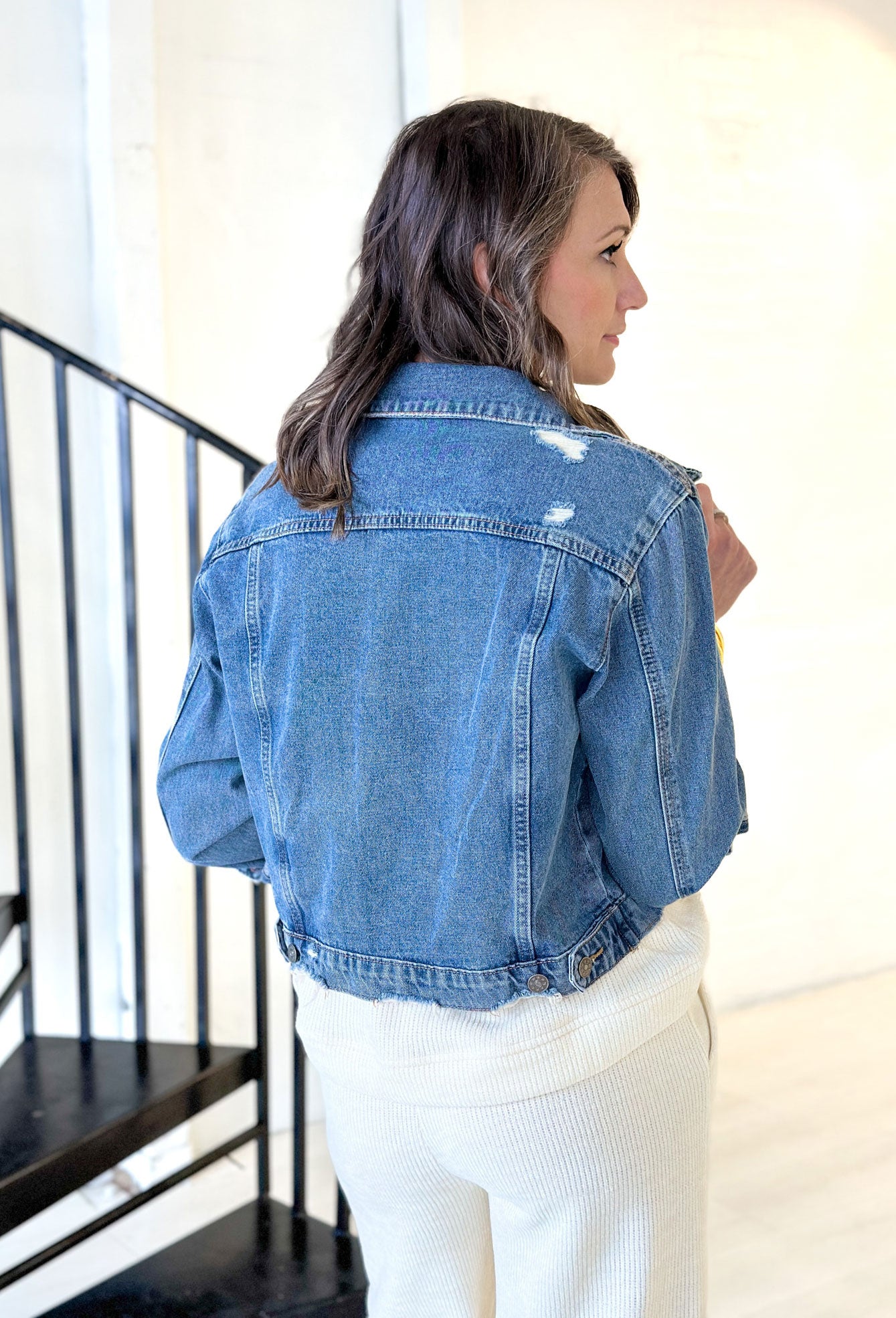 Small Talk Denim Jacket