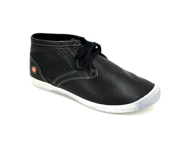 Softinos Ink High Top Sneaker Black