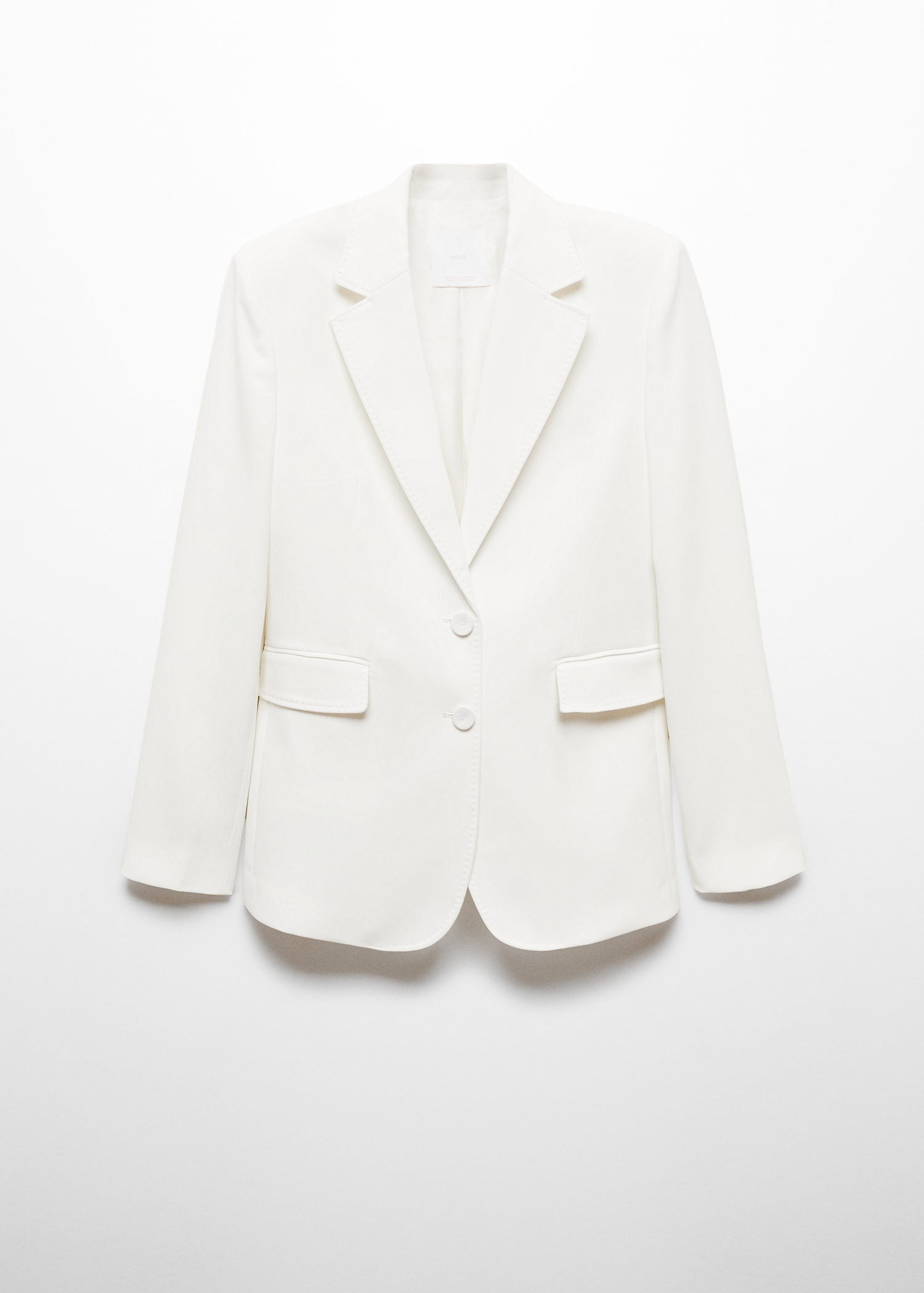 Straight-fit suit jacket