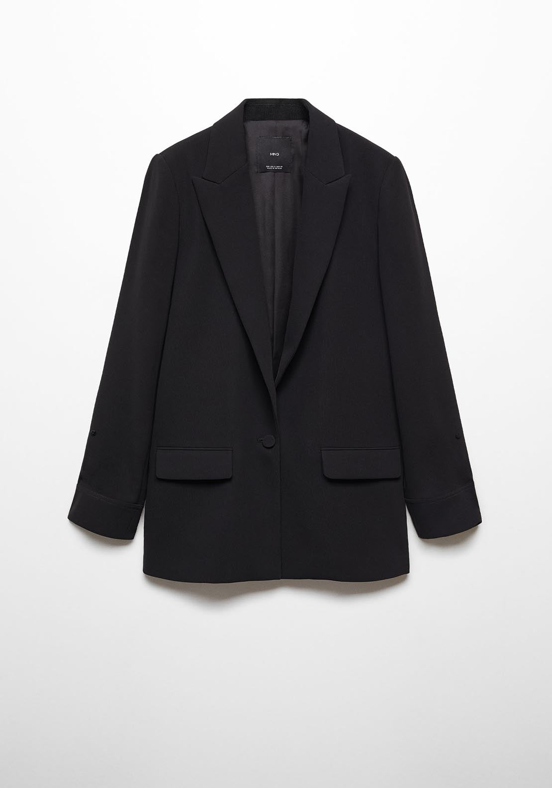 Structured lapels blazer