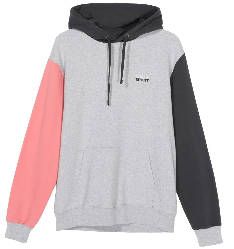 STSSY STUSSY SPORT HOODIE // GREY HEATHER