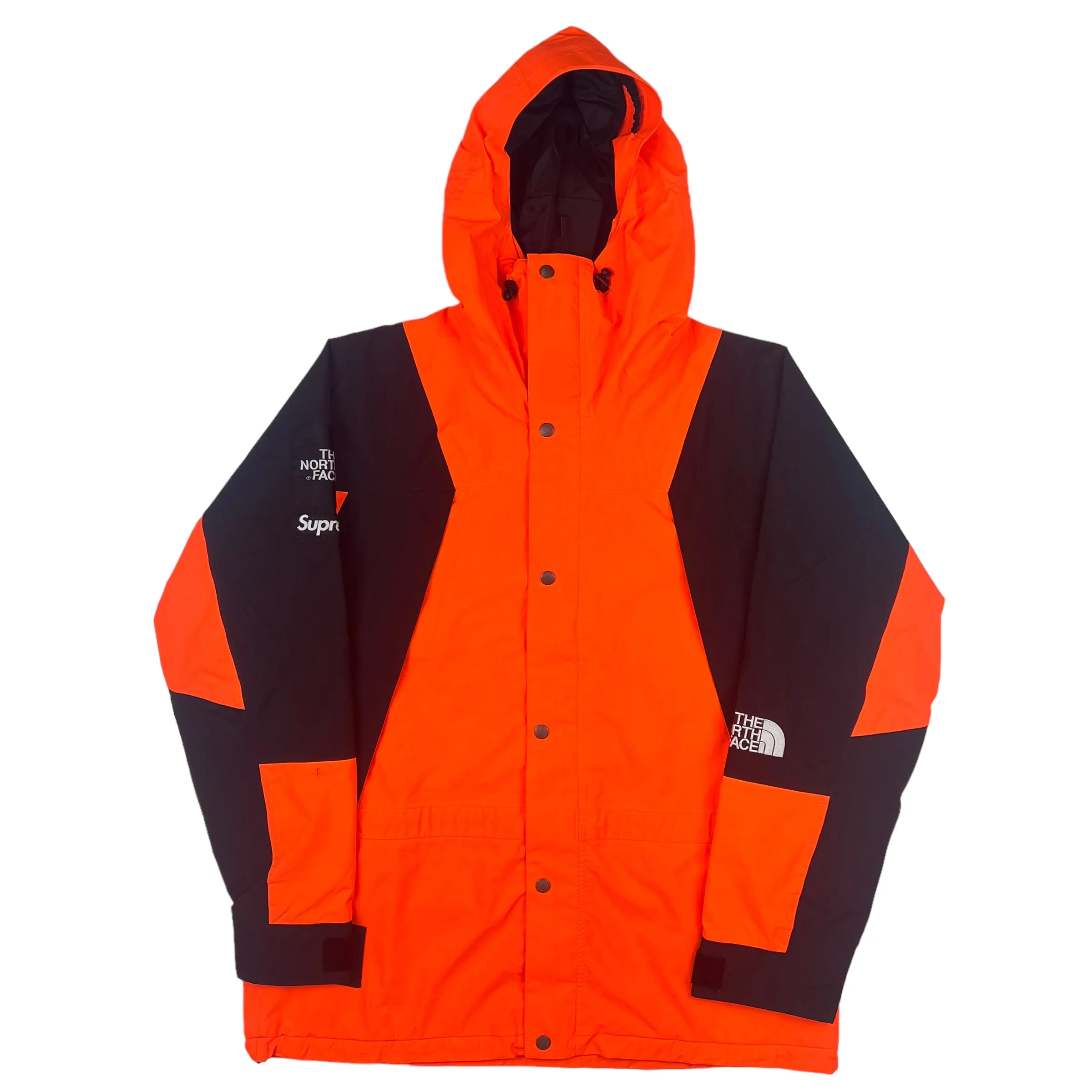 Supreme X The North Face 2016 Orange Mountain Parka Jacket