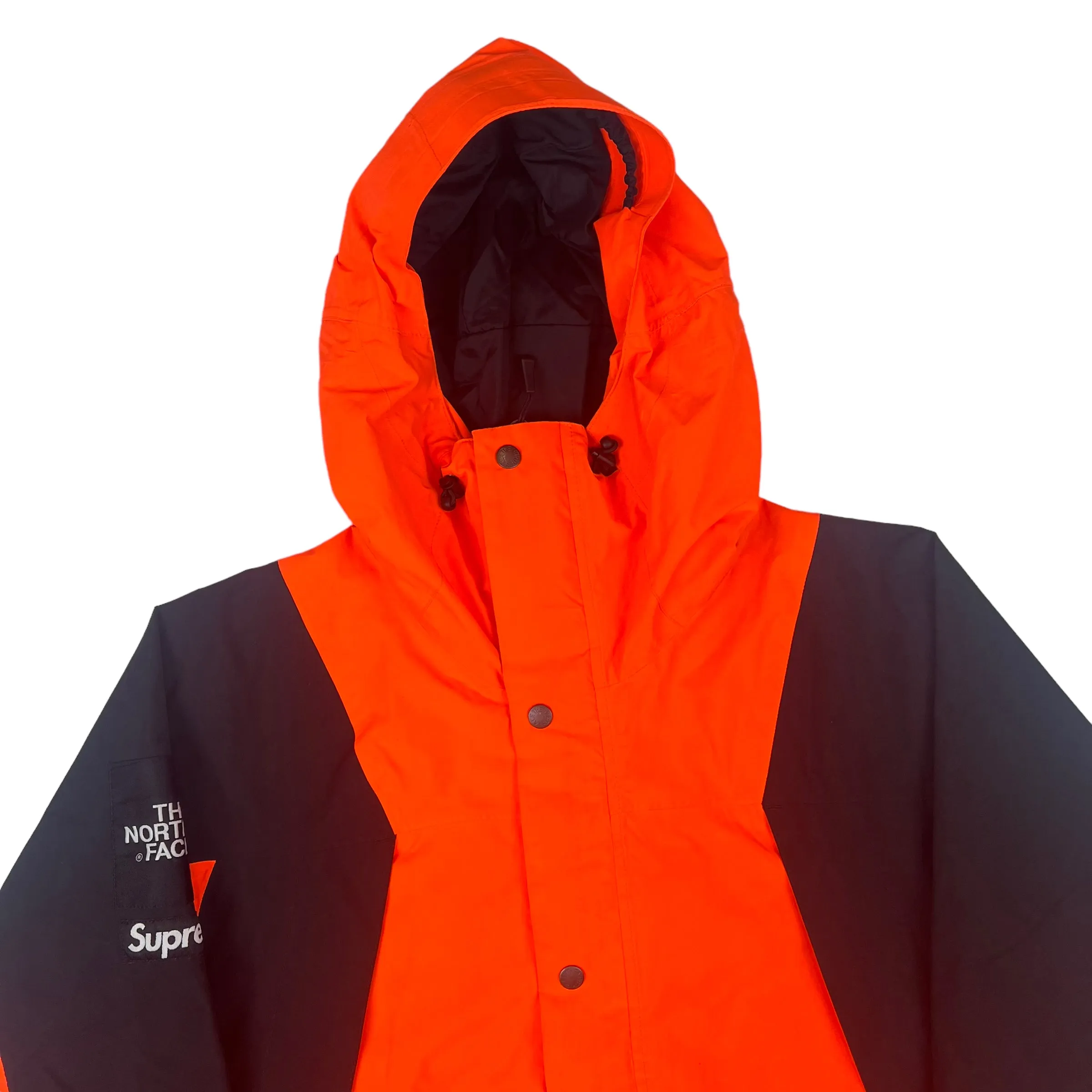 Supreme X The North Face 2016 Orange Mountain Parka Jacket