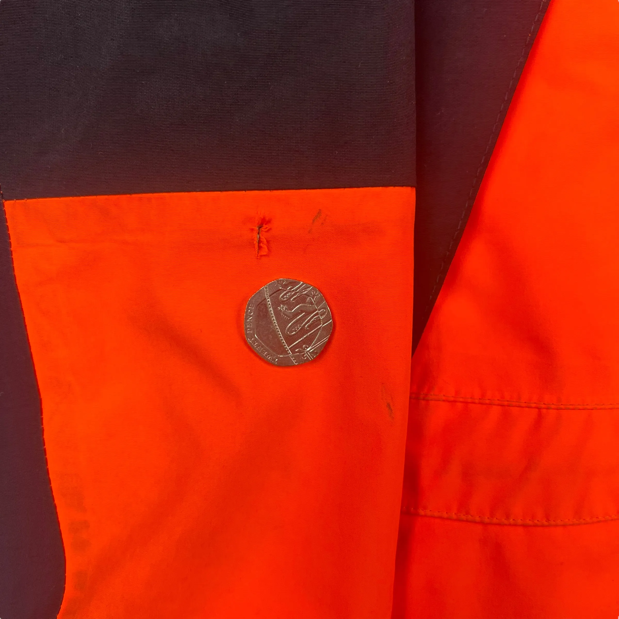 Supreme X The North Face 2016 Orange Mountain Parka Jacket