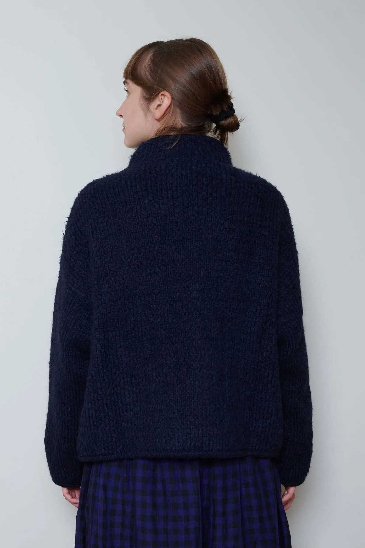 Teddy Jacket - Navy