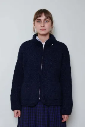 Teddy Jacket - Navy