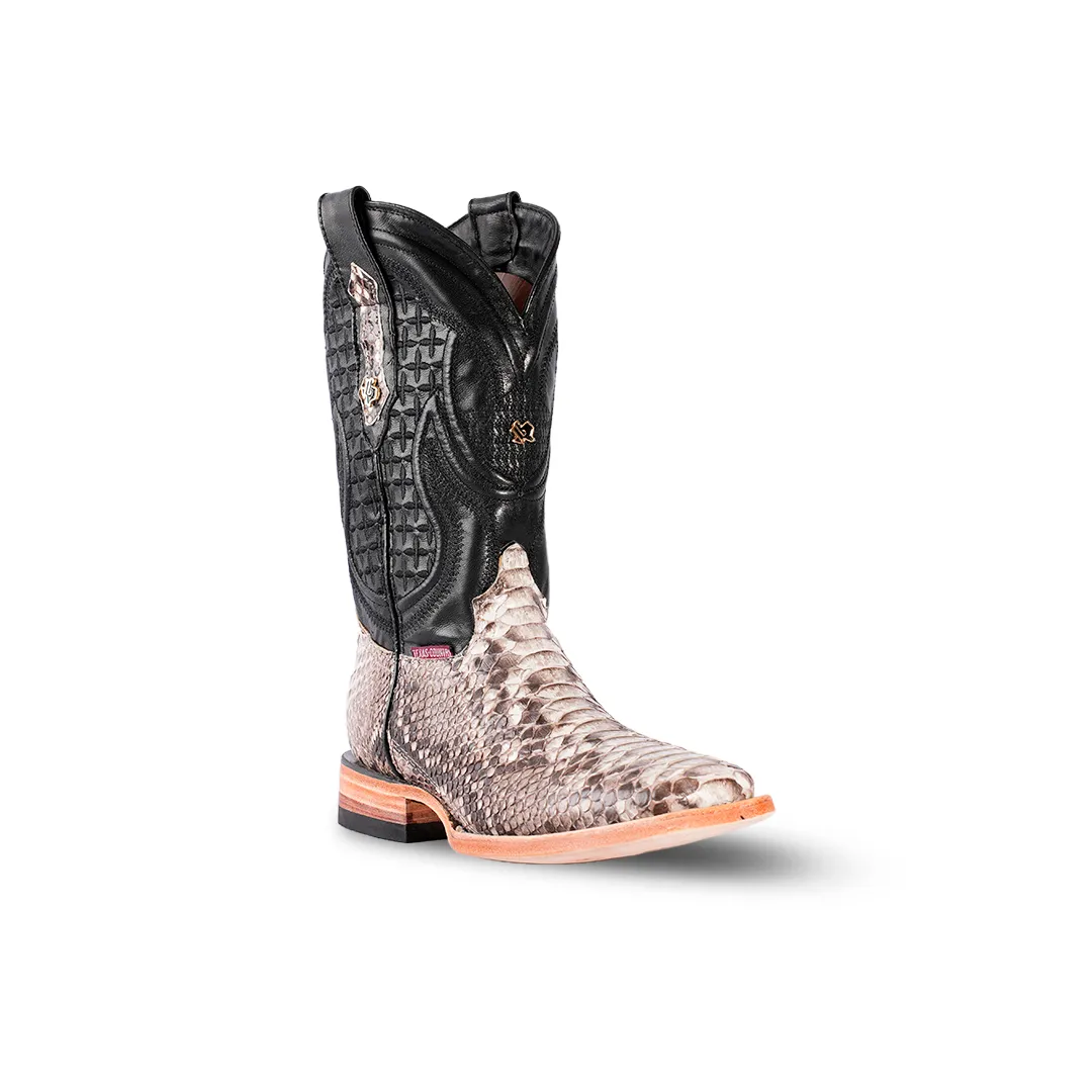 Texas Country Exotic Boot Python Natural PN30-1