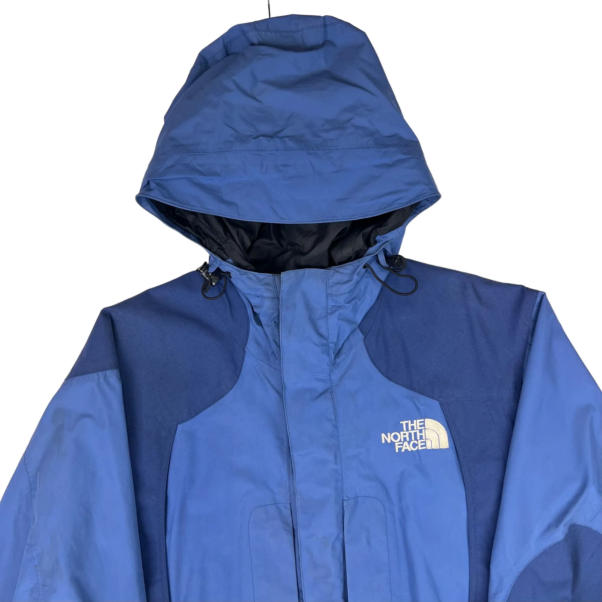 The North Face 90's Gore-Tex Mountain Parka Hooded Jacket Blue