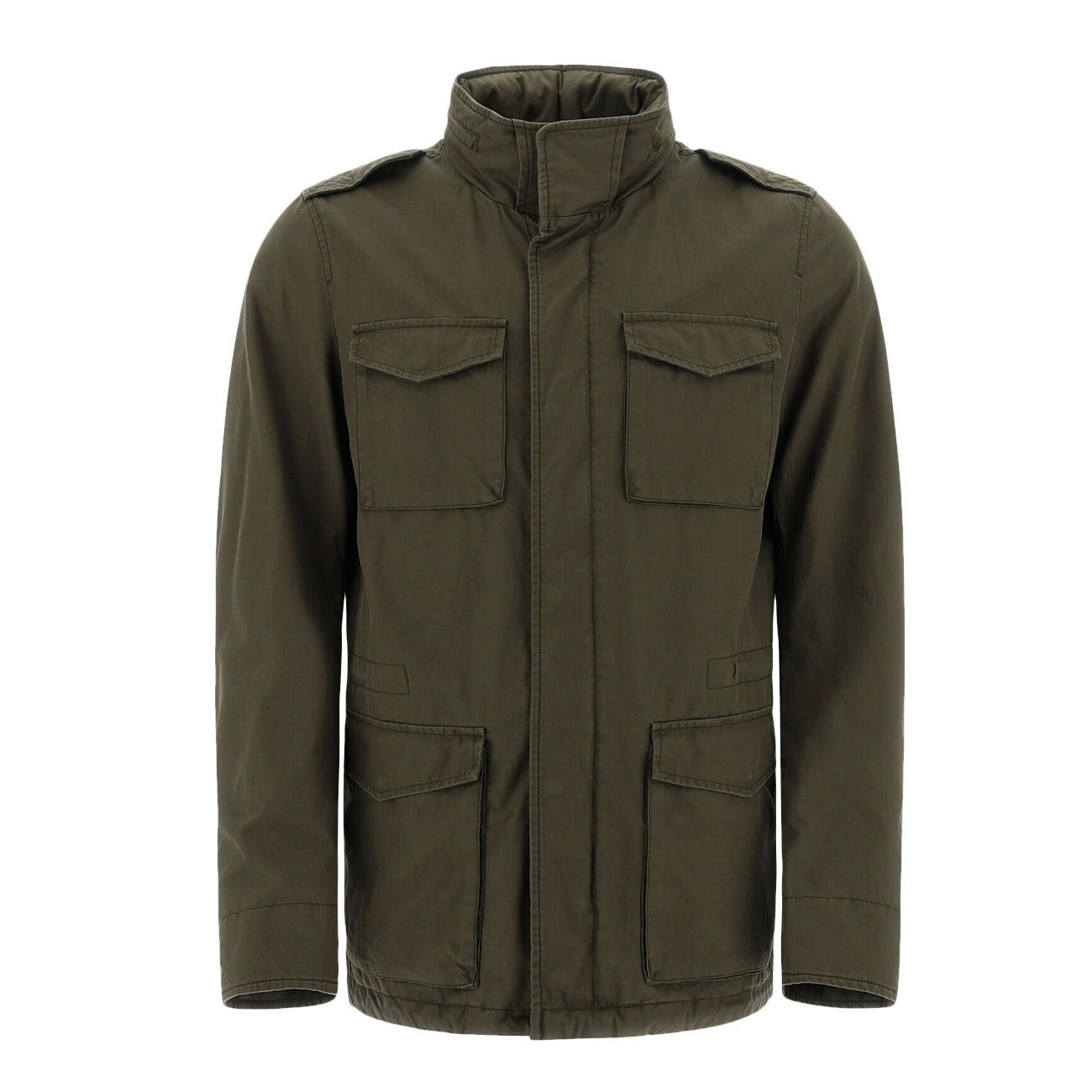 TIGRI FIELD JACKET IN COTONE Uomo Light military