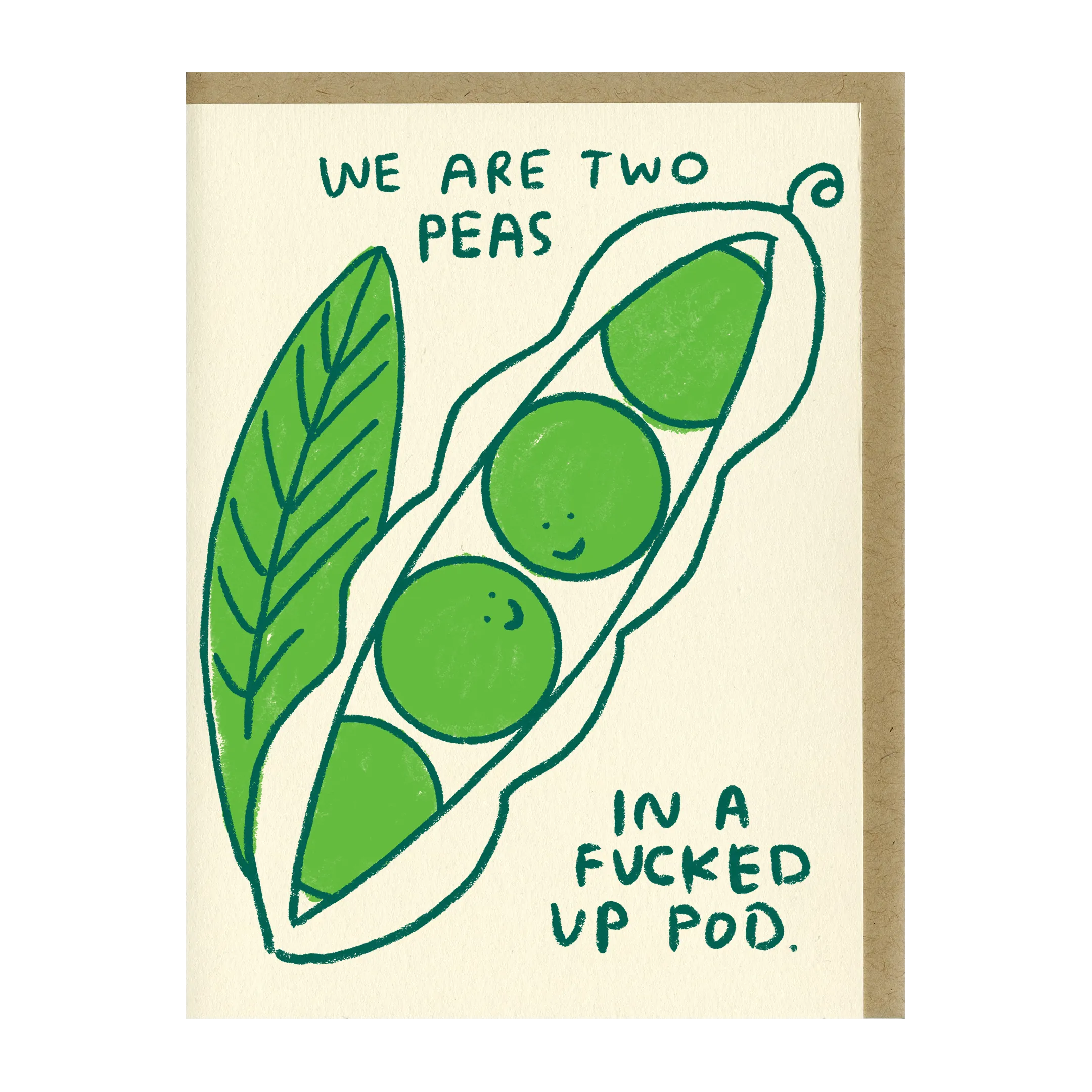 Two Peas Love Card by People I've Loved