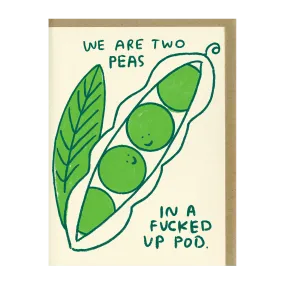 Two Peas Love Card by People I've Loved