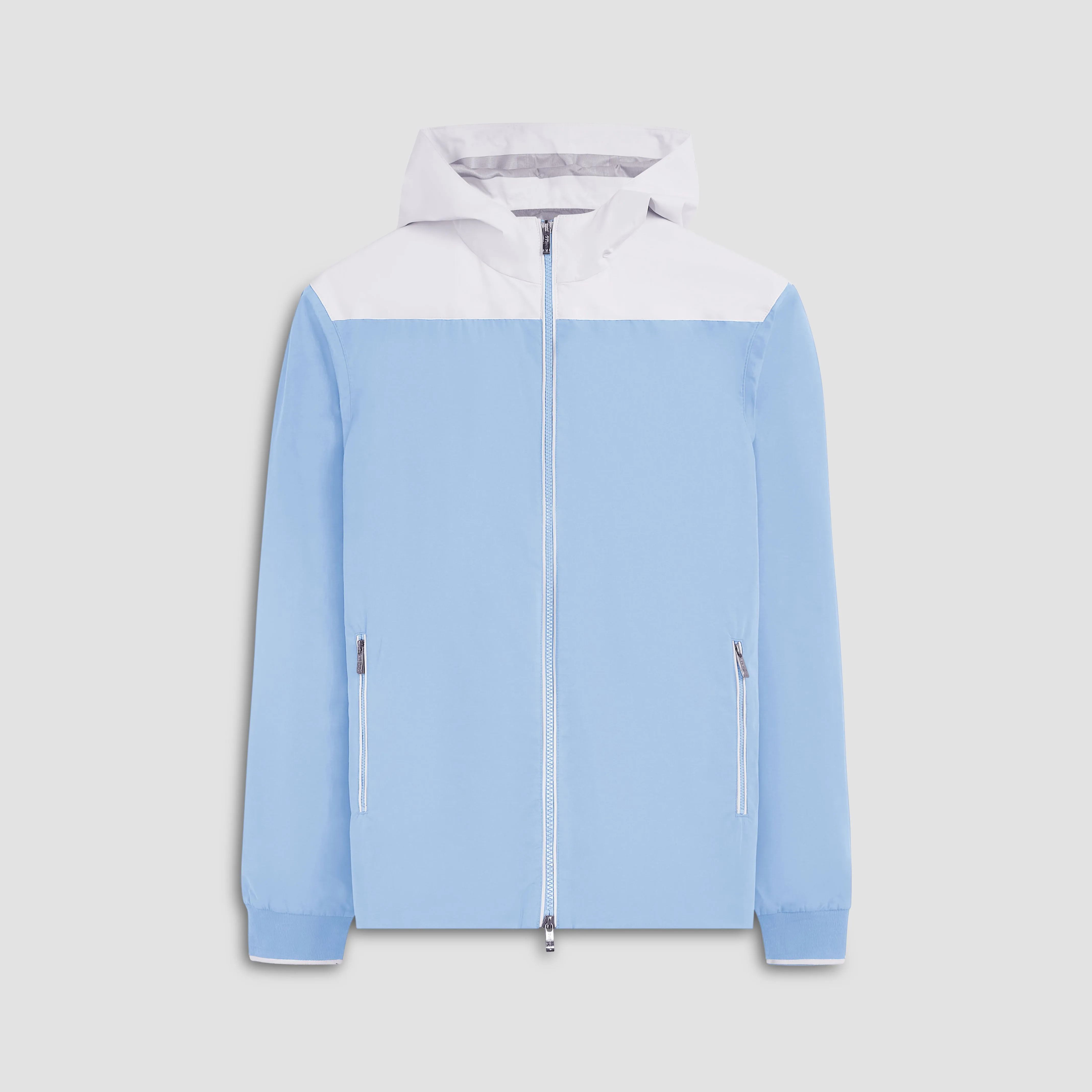 Two-Tone Nylon Windbreaker