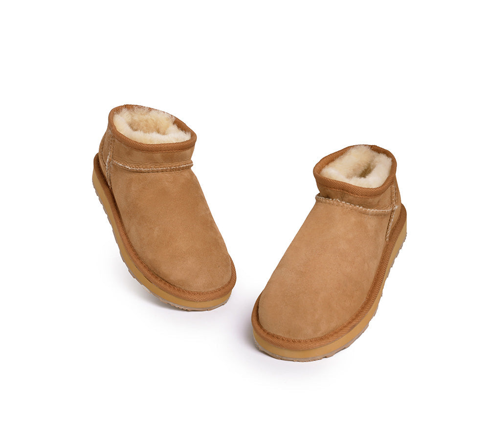 Urban UGG Australian Made Sheepskin Wool Ankle Boots Ultra Mini