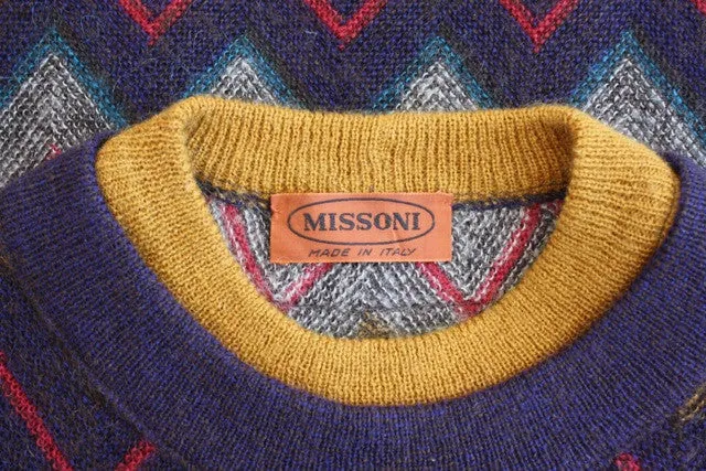 Vintage MISSONI Sweater Dress