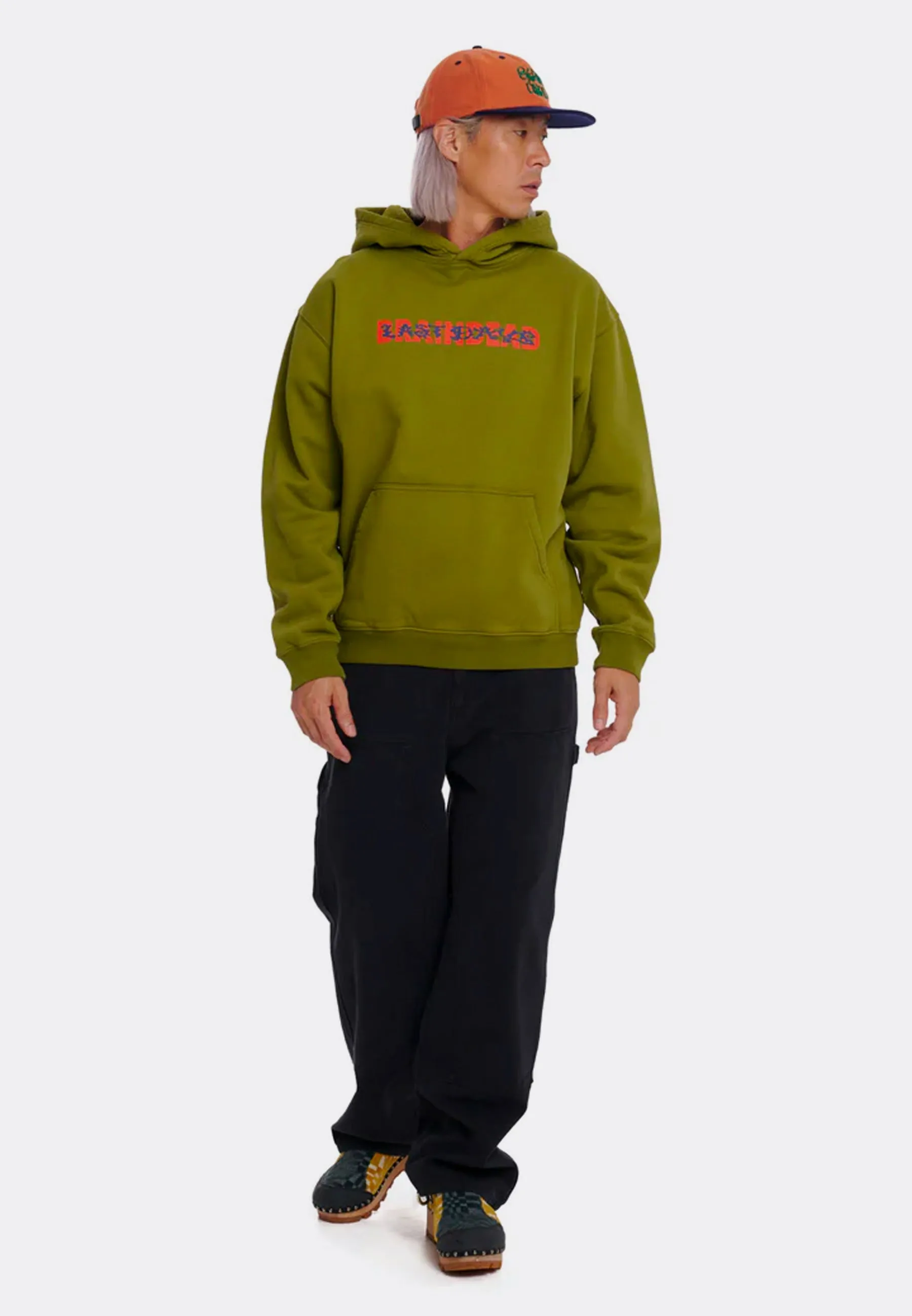 Warn End Aesthetics Hoodie - Moss