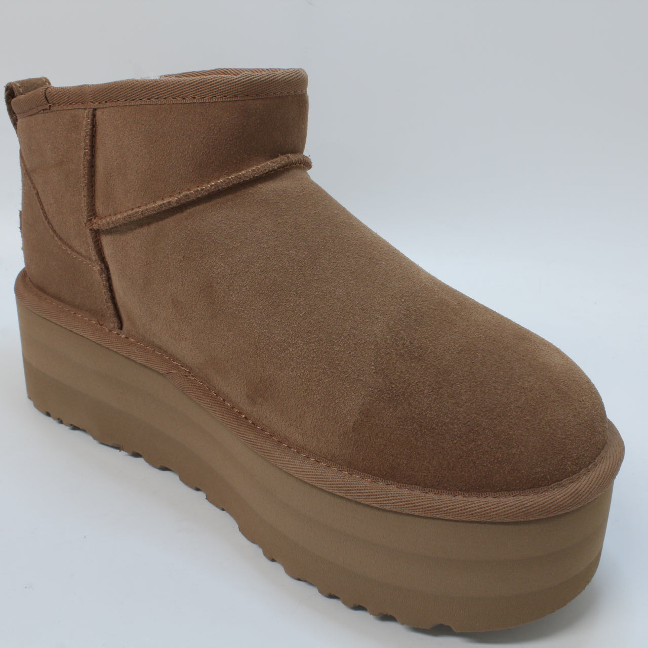 Womens UGG Classic Ultra Mini Platform Chestnut Uk Size 6