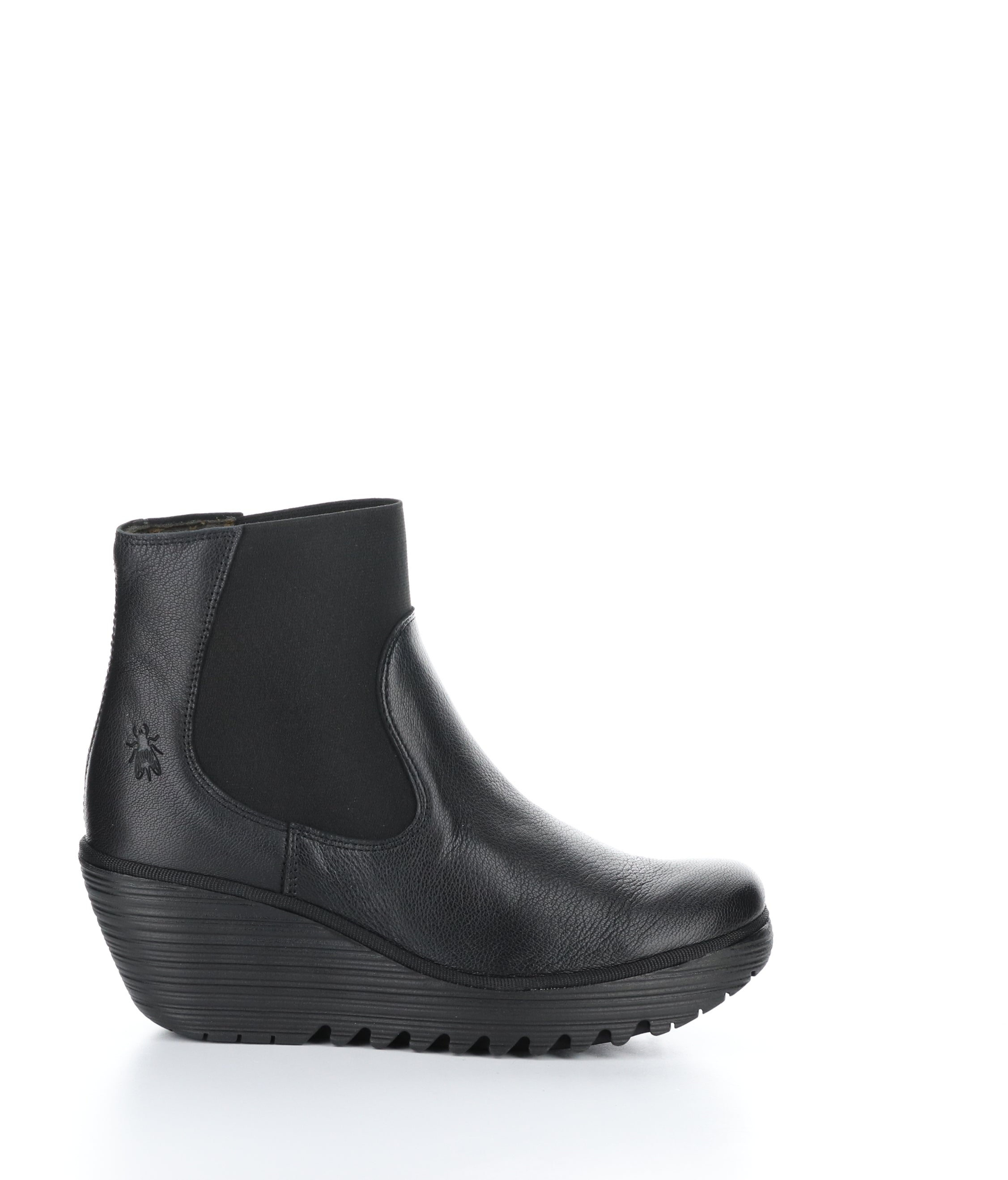 YADE398FLY 000 BLACK Elasticated Boots