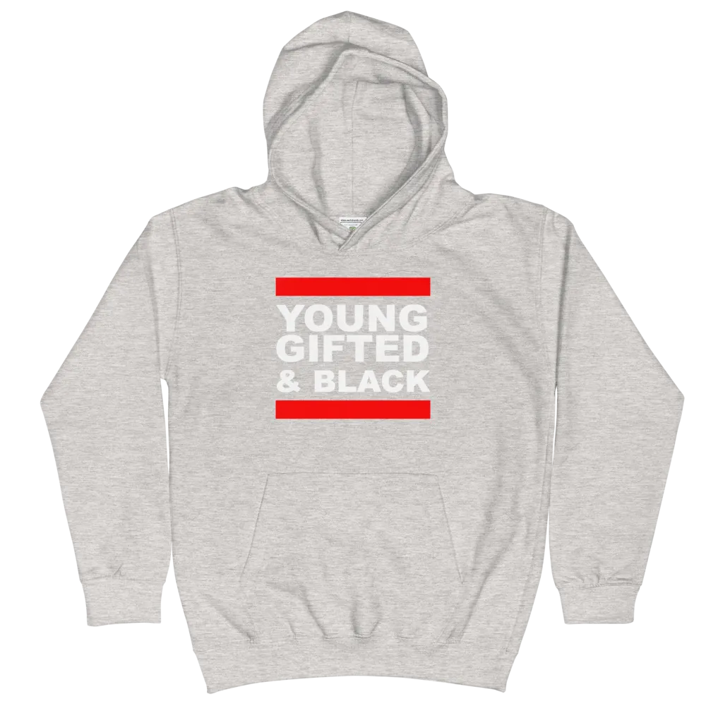 Young, Gifted & Black Kids Hoodie